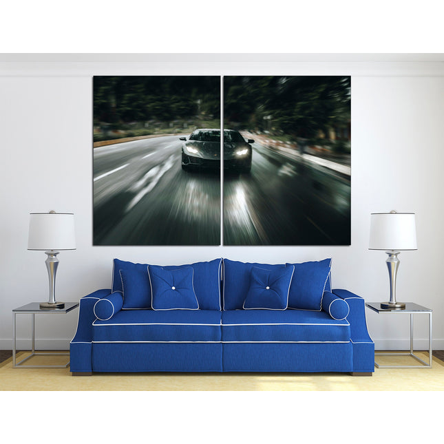 Supercar wall art Boys room poster Car on canvas Poster in the garage German car Canvas for garage Mclaren wall decor Lamborghini canvas