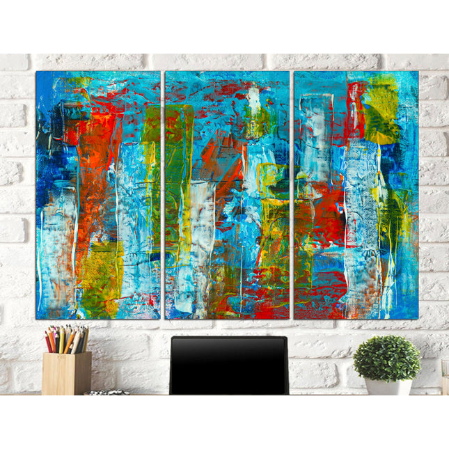 Abstract painting Art poster Living room wall art Wall art print Abstract bright art Color art print Vintage print Art poster Modern art