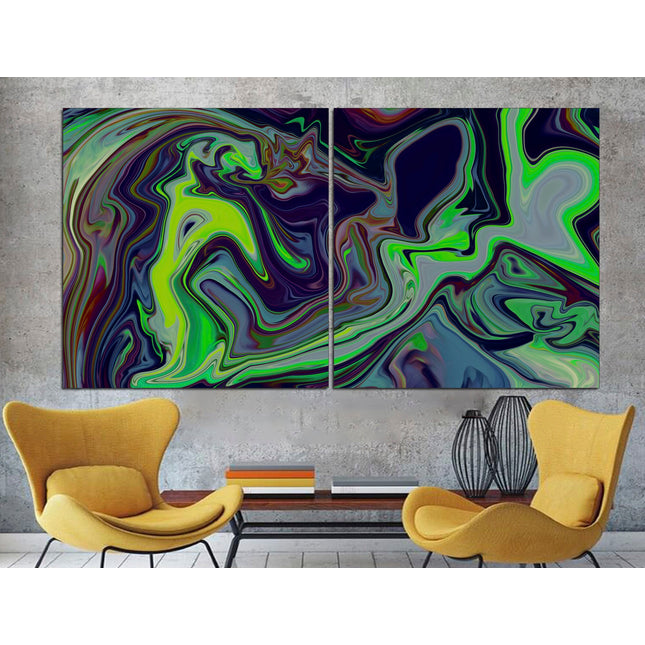 Digital drawing Graffiti canvas Abstract canvas art Multi panel canvas Modern graffiti art Famous artist Crazy mouse Fashion print