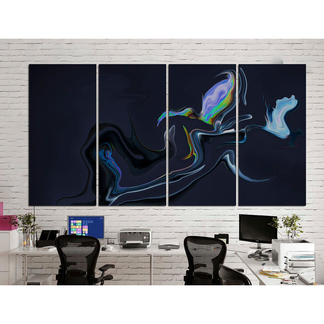 Abstract canvas art Graffiti canvas Abstract canvas art Multi panel canvas Modern graffiti art Famous artist Crazy mouse Fashion print