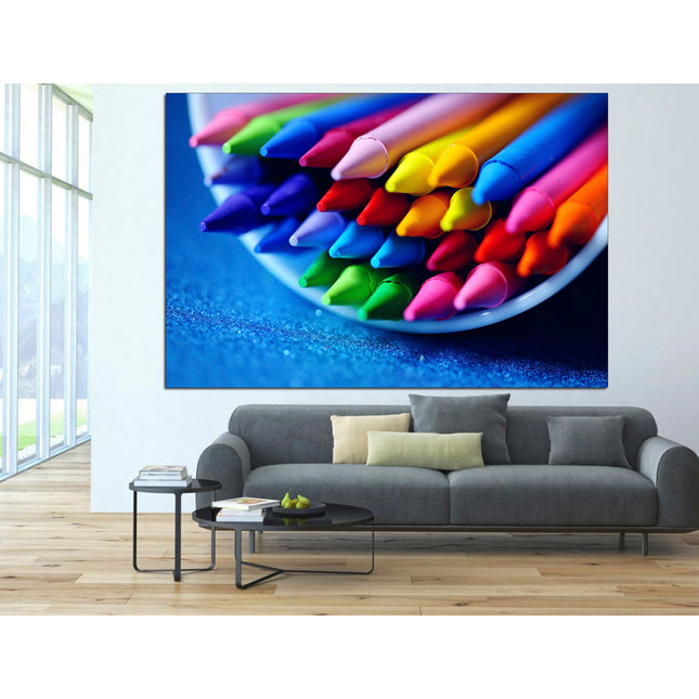Contemporary art Trendy wall art Modern wall art Above bed art Pencil on canvas Colour pencils Original art print Holiday gift Art print