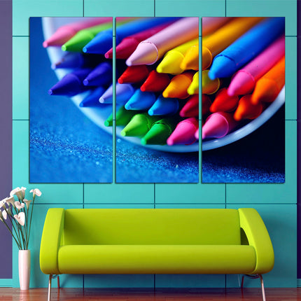 Contemporary art Trendy wall art Modern wall art Above bed art Pencil on canvas Colour pencils Original art print Holiday gift Art print