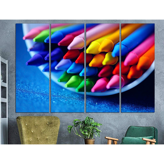Contemporary art Trendy wall art Modern wall art Above bed art Pencil on canvas Colour pencils Original art print Holiday gift Art print