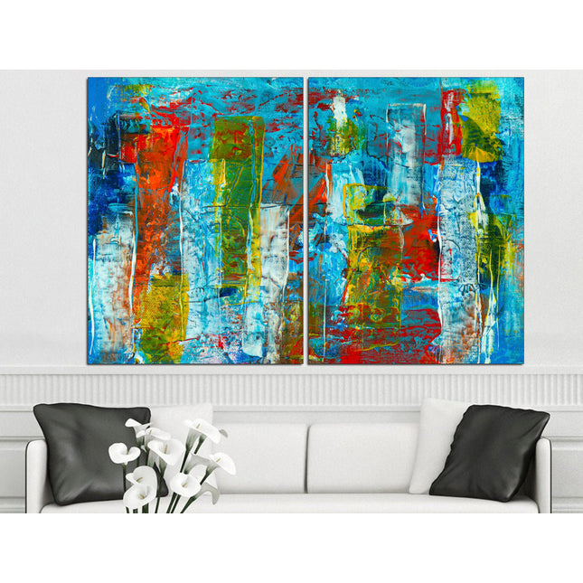 Abstract painting Art poster Living room wall art Wall art print Abstract bright art Color art print Vintage print Art poster Modern art