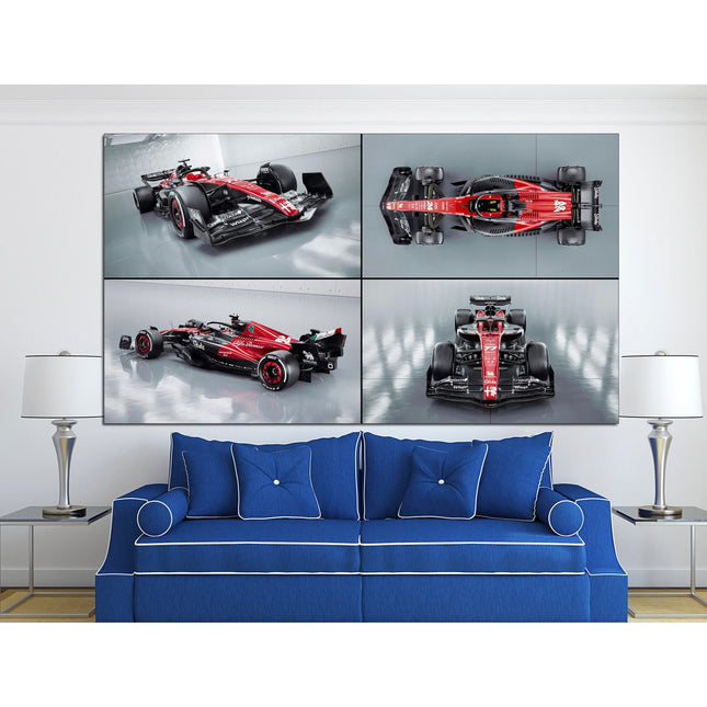 F1 grand prix Formula 1 wall art Sports canvas Racing wall art Formula one Home decor wall art Car wall art Formula 1 canvas