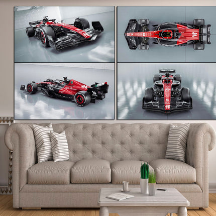 F1 grand prix Formula 1 wall art Sports canvas Racing wall art Formula one Home decor wall art Car wall art Formula 1 canvas
