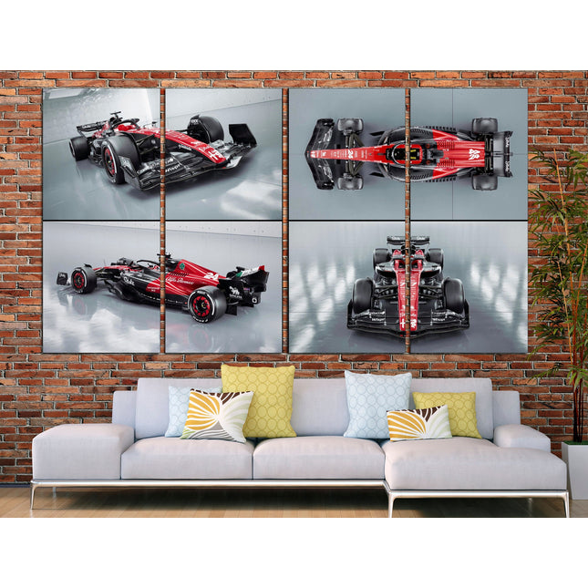 F1 grand prix Formula 1 wall art Sports canvas Racing wall art Formula one Home decor wall art Car wall art Formula 1 canvas