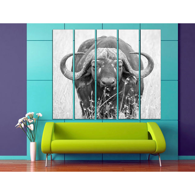 Buffalo new york Bison art Texas bison Buffalo wall art Picture of a buffalo American history art Buffalo on canvas