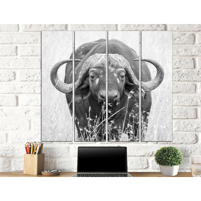 Buffalo new york Bison art Texas bison Buffalo wall art Picture of a buffalo American history art Buffalo on canvas