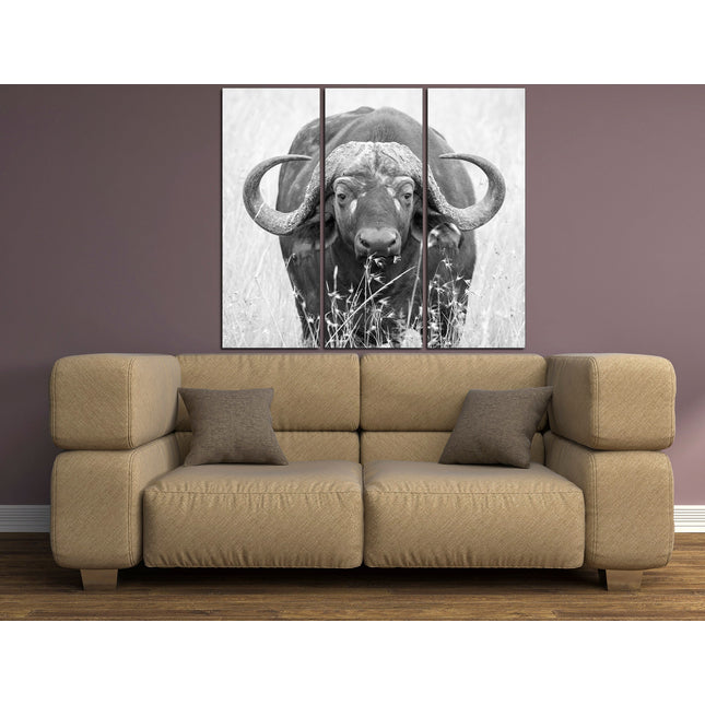 Buffalo new york Bison art Texas bison Buffalo wall art Picture of a buffalo American history art Buffalo on canvas
