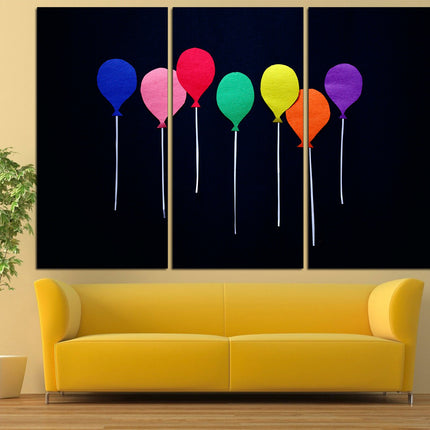 Color balloon canvas Balloon on canvas Graffiti balloon Exclusive balloon