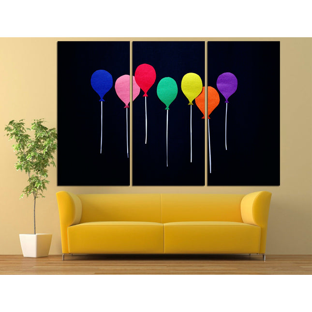 Color balloon canvas Balloon on canvas Graffiti balloon Exclusive balloon