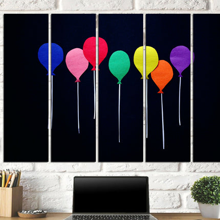 Color balloon canvas Balloon on canvas Graffiti balloon Exclusive balloon