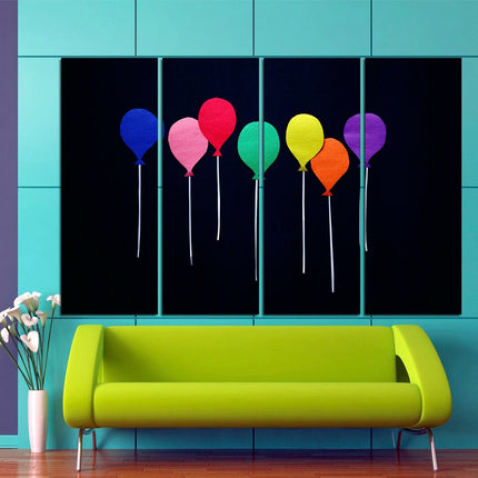 Color balloon canvas Balloon on canvas Graffiti balloon Exclusive balloon