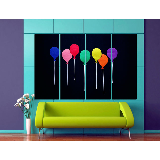 Color balloon canvas Balloon on canvas Graffiti balloon Exclusive balloon