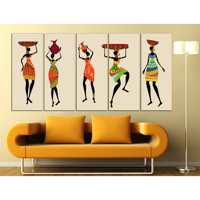 American indian art Ethnic canvas art Ethnic canvas art Indians canvas print Indians wall art Native american gift Large canvas art Decor