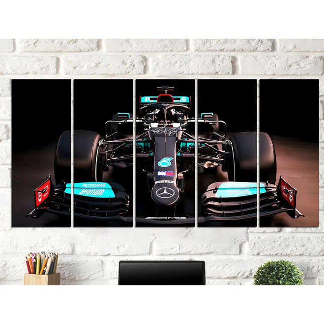 Formula one car F1 poster Canvas f1 Formula 1 car Print on canvas f1 Mercedes f1 wall art Formula 1 gift