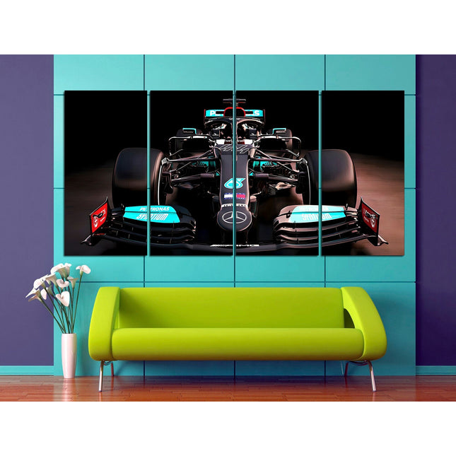 Formula one car F1 poster Canvas f1 Formula 1 car Print on canvas f1 Mercedes f1 wall art Formula 1 gift