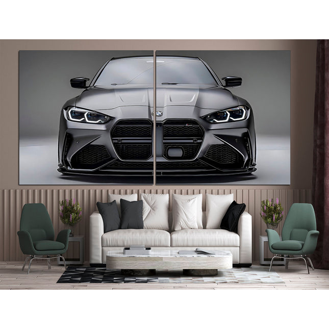 Bmw poster Modern car BMW black