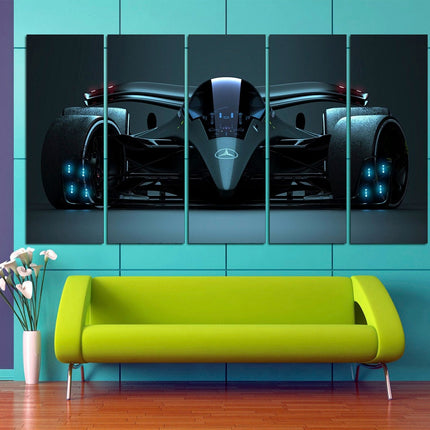 Formula 1 gift Mercedes f1 wall art Formula one
