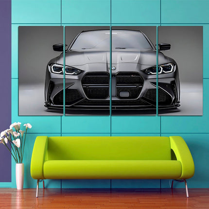 Bmw poster Modern car BMW black