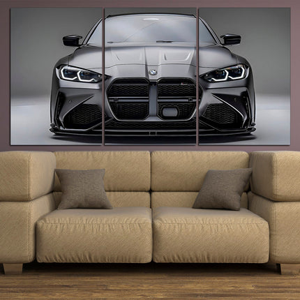 Bmw poster Modern car BMW black