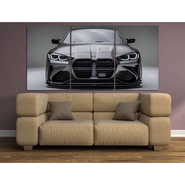 Bmw poster Modern car BMW black