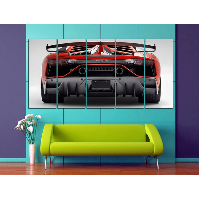 Lamborghini poster Black lamborghini Extra Large Wall Art