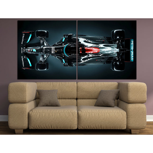 Formula 1 art print F1 wall decor F1 poster