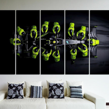 Formula 1 art print F1 wall decor F1 poster