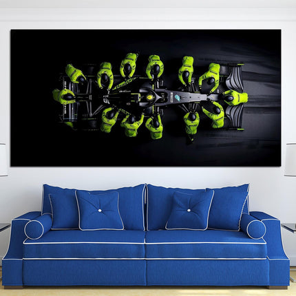 Formula 1 art print F1 wall decor F1 poster