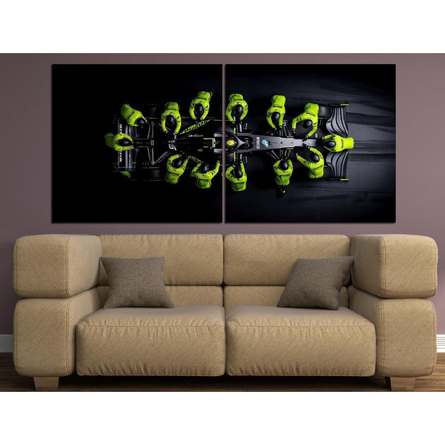 Formula 1 art print F1 wall decor F1 poster