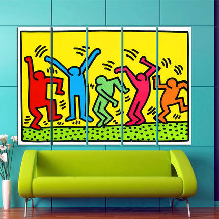Graffiti canvas Graffiti pop art Contemporary canvas print
