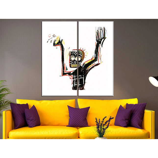 Urban canvas Graffiti wall art Wall decor canvas Street art on canvas Large canvas
