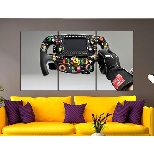 Ferrari Canvas Extra Large Wall Art Ferrari Print