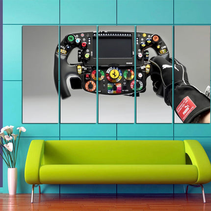 Ferrari Canvas Extra Large Wall Art Ferrari Print