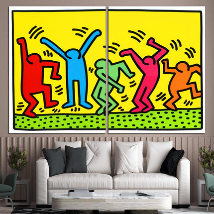 Graffiti canvas Graffiti pop art Contemporary canvas print