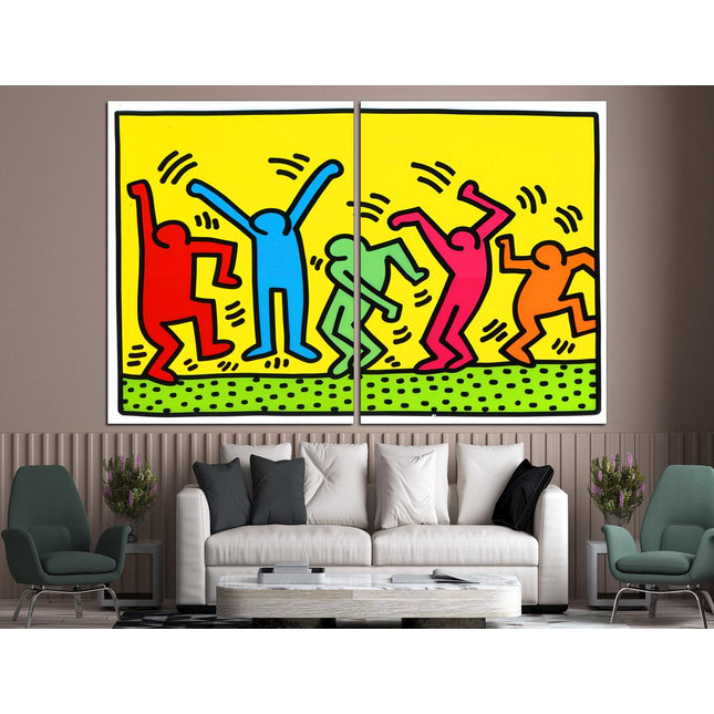 Graffiti canvas Graffiti pop art Contemporary canvas print