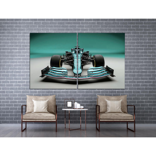 Racing car canvas Formula 1 wall art Sports canvas Racing wall art Formula one Home decor wall art Car wall art