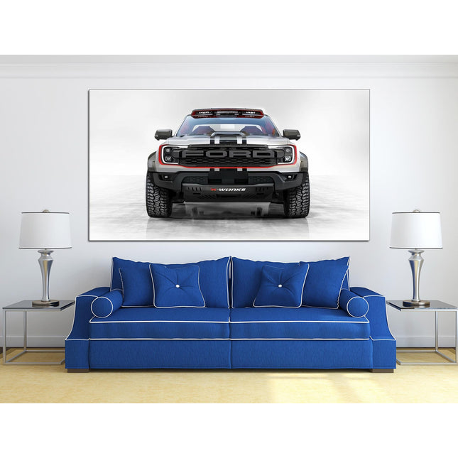 Ford truck Car art Automotive art