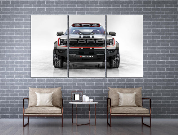 Ford truck Car art Automotive art