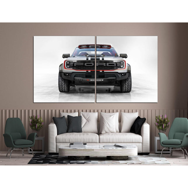 Ford truck Car art Automotive art